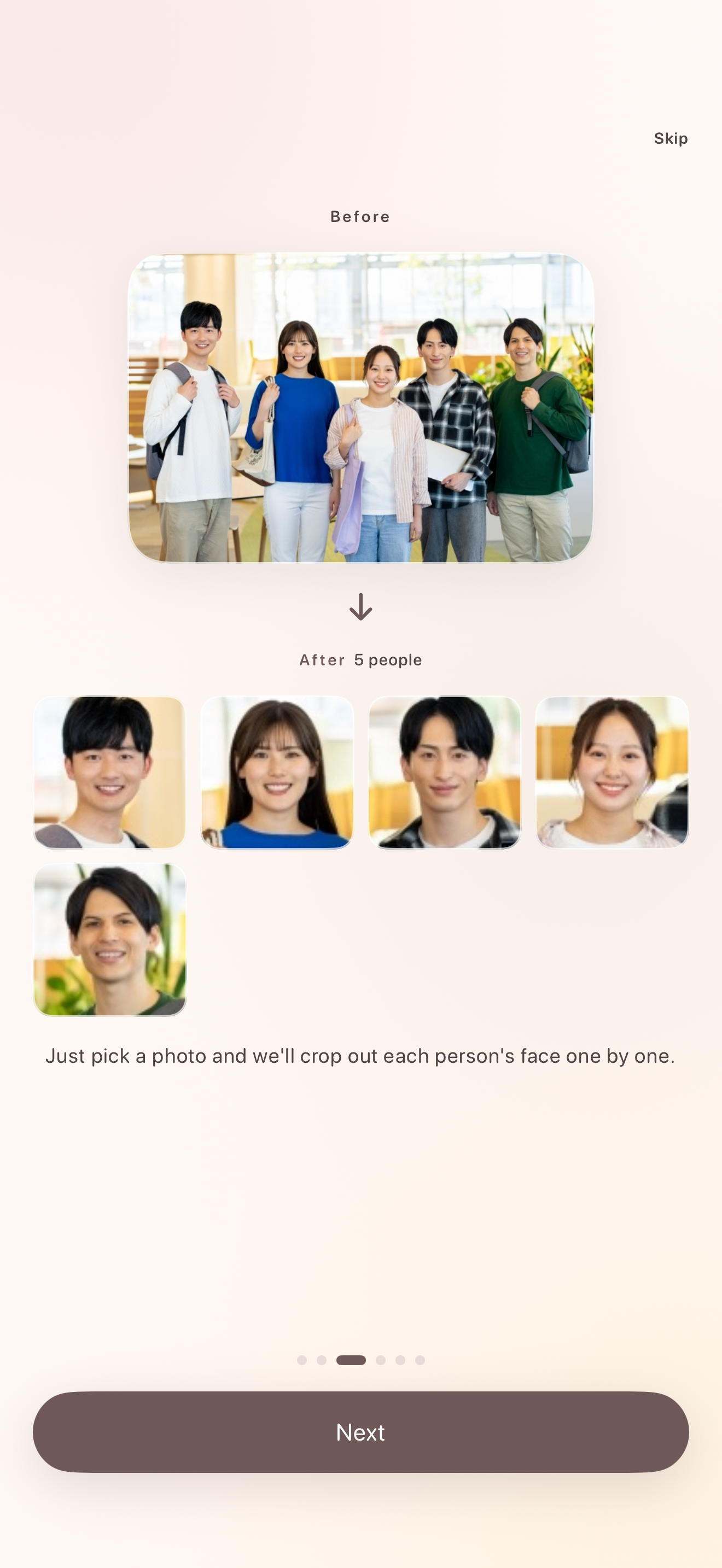 PickFace album templates